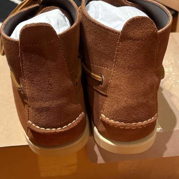 J.Crew Men\'s Chukka Brown Suede Casual Boot Shoes